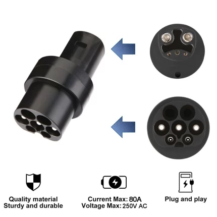 AC TYPE2 TO TESLA ADPATER